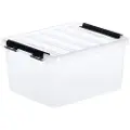 Usorteret Plastkasse SmartStore Classic 2 2l m/låg 21x17x11cm - (10 stk.)