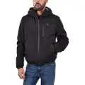 Blauer for man. 25WBLUC11083 Jacket with black Eco leather lining (L), Casual, Polyester