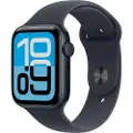 Apple Watch SE 3 GPS + Cellular 44mm Midnight Aluminium Case with Midnight Sport Band - M/L
