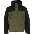 Timberland for man. TB0A6267AQ21 Quilted jacket, waterproof green (L), Casual, Nylon