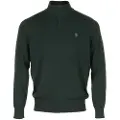 Timberland for man. TB0A2BMX3171 Williams River green one-quarter zip pullover (XL), Casual, Cotton
