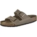 Birkenstock for man. 552811 Brown Arizona Leather Sandals (42), Flat, None, Casual