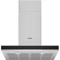 Siemens iQ300 LC67BHM50 - Hætte - skorsten - bredde: 60 cm - dybde: 50 cm - udtrækning og recirkulation