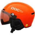 POC POCito Obex Visor, Skihjelm med Visir, Junior, Florescent Orange