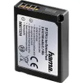 Hama DP 374 - Batteri - Li-Ion - 850 mAh - svart - for Panasonic Lumix DMC-3D1, TZ25, TZ30, TZ31, TZ35, TZ36, TZ6EF-S, TZ8, ZS19, ZS25, ZS5, ZS7