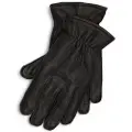 Ralph Lauren for man. 449959459001 Insulated Goatskin leather gloves black (S), Casual