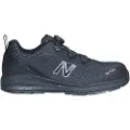 New Balance sik. sko str. 42 - Logic Black, Boa-luk, Acteva mellemsål, ESD godkendt