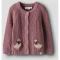 Lil´ Atelier Normal Passform Strikket Cardigan