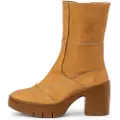 Art for woman. 1165912ZM003_024 Leather Boots 1659 Sofia brown (39), 5 to 8 cm, Zip, Casual