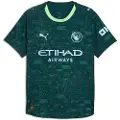 Puma Manchester City Fc 25/26 Fjerde Draktsett Kortarmet T-skjorte