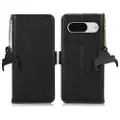 Mtp Products Google Pixel 8a Lommebok-deksel i Lær med RFID - Svart