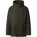 Hackett London for man. HM4000031 Parka Onshore Velo green (L), Casual, Polyester