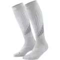 Cep Ski Touring Merino Socks Tall 3.0, Skistrømper, Herre, Grey/White