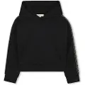 Michael Kors for girl. R30478 Sweatshirt MK black (14años= 162cm), Casual, Cotton, children's fashion