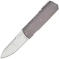 Maserin Silver Elmax foldekniv, Titanium Bronzed