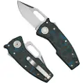 Demko Knives Nano Shark 20CV Clip Point foldekniv, Fat Carbon Arctic Storm