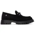 Xti for woman. 14445903-NEGRO Moccasins 144459 black (41), 3 to 5 cm, None, Casual, Classic