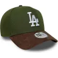 New Era Mlb Suede Visor Eframe La Dodgers Cap