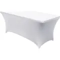 Greenblue Tablecloth elastic cover for catering table white , 180x75x74cm, Spandex, GB371