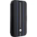 BMW Bmbkp14l22rvsk Iphone 14 Pro 6.1 Book Leather Stamp Lines Telefondeksel