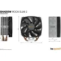 be quiet! Shadow Rock Slim 2 135 Mm Cpu-vifte