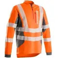 Husqvarna T-Shirt Technical High Viz Long Sleeve En20471 - T-Shirt Technical High Viz Long Sleeve En20471