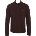Emporio Armani Iconic Piquet Langermet Poloskjorte