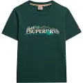 Superdry Outdoor Supply Co Relaxed Kortarmet T-skjorte