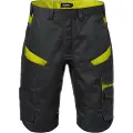 Fristads Shorts 2562 STFP Svart / Hi-Vis Gul C52