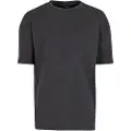 Urban Classics Washed Rib T-skjorte svart