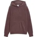 Puma Essentials Elevated Velour Rib Hoodie Women, Clothing, Raisin, XS