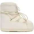 Moon boot unisex. 80D1409380 Icon Low Rubber Beige Ankle Boots (39/41), Flat, Laces, Casual