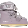 Moon boot unisex. 80D1409340 Icon Low Nylon Booties lilac (39/41), Flat, Laces, Casual, Purple