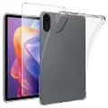 Saii Xiaomi Redmi Pad 2 2-i-1 TPU-deksel & Beskyttelsesglass