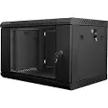 Lanberg WF01-6406-10B - 6U - Wall Mount Rack Cabinet