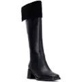 Carmela for woman. 16269102-NEGRO Leather Boots 162691 black (36), 3 to 5 cm, Zip, Casual, Classic