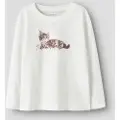 Name It Mini Printet Langermet Topp