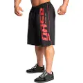 Gasp Pro Mesh Shorts, Black/Red S Black/Red
