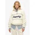 Superdry Country Club Loose Halv Glidelås Genser
