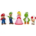 JAKKS Pacific Super Mario Limited Articulation Figures 5-Pack Mario med venner