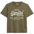 Superdry Classic Vl Heritage Relaxd Kortarmet T-skjorte