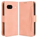 Mtp Products Google Pixel 8a Lommebok-deksel med Kortholder - Rosa