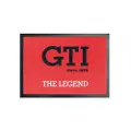 Vw-collect VW GTI dørmåtte, ''The Legend'', rød
