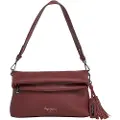 Pepe Jeans for woman. PL0300038 Gaia bag maroon (OSFA), Casual, Polyurethane