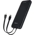 Denver PBS-10010B - Powerbank 10000mAh with USB-A output - Black Nødlader - Svart - 10000 mAh
