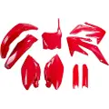 Ufo Honda Crf 250r 2008-2009 Hokit112f-070 Fork Protectors & Plastsett