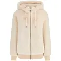 GUESS for woman. W5BL66W3890 Jacket Lucrezia beige (M), Casual, Synthetic, Long sleeve