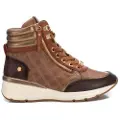 Carmela for woman. 16182105-MARRON Leather Sneakers 161821 brown (41), 3 to 5 cm, Zip, Casual