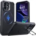 ESR iPhone 17 Cyber Kickstand MagSafe Hybrid-deksel - Svart