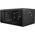 Lanberg WF01-6404-10B - 4U - Wall Mount Rack Cabinet